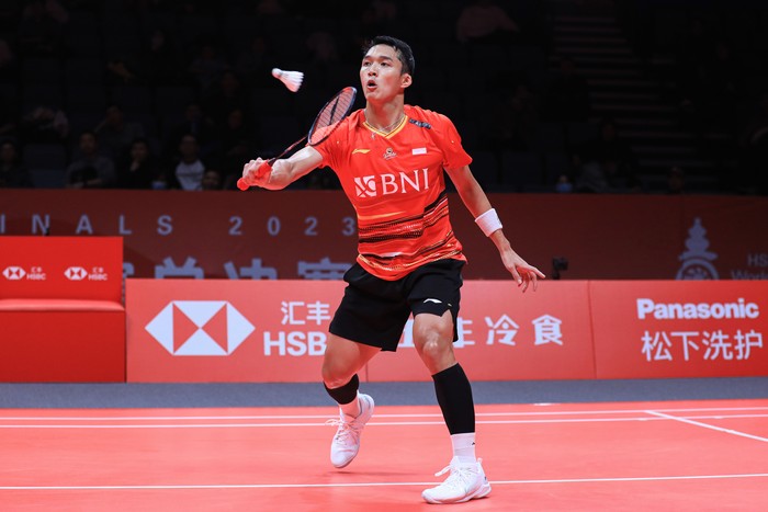 Jonatan Christie di BWF World Tour Finals 2023