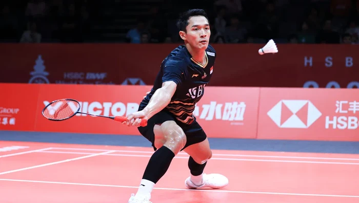 Jonatan Christie di BWF World Tour Finals 2023