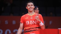 1. Tunggal putra Jonatan Christie menjadi pemain Indonesia dengan uang hadiah tertinggi lewat 260.335 dolar AS (sekitar Rp 4 miliar). Jojo berada di posisi ke-13 daftar keseluruhan peraih hadiah BWF 2023. Foto: dok. PBSI