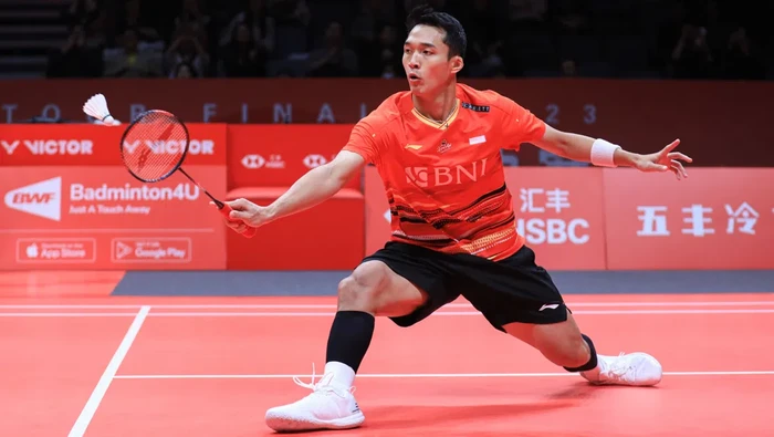 Jonatan Christie di BWF World Tour Finals 2023