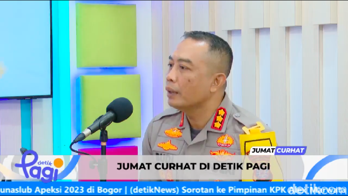 Jumat Curhat detikPagi bersama Kapolresta Palangka Raya Kombes Budi