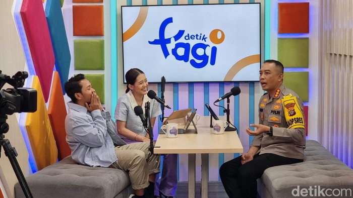 Jumat Curhat detikPagi bersama Kapolresta Palangka Raya Kombes Budi Santosa