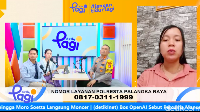 Jumat Curhat detikPagi bersama Kapolresta Palangka Raya Kombes Budi