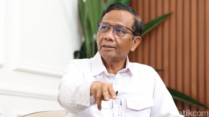 Mahfud MD saat Blak-blakan bersama detikcom