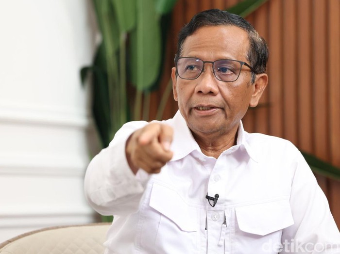 Mahfud MD saatBlak-blakan bersama detikcom