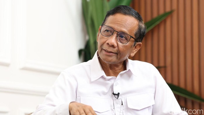 Mahfud MD saatBlak-blakan bersama detikcom