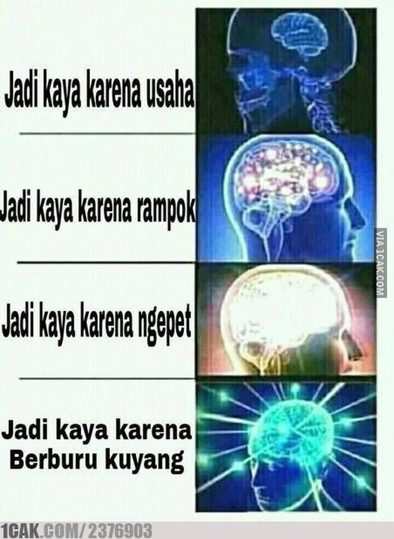 Siapa yang cita-citanya jadi orang kaya? Amin, semuanya juga penginnya gitu, ya.