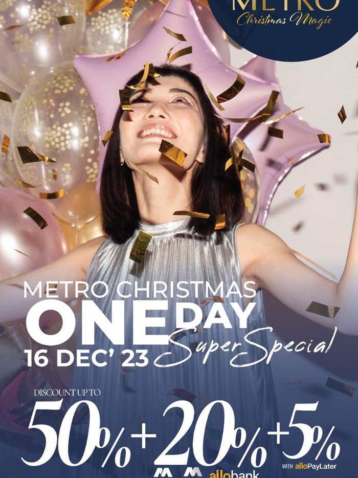 Metro Department Store One Day Sale