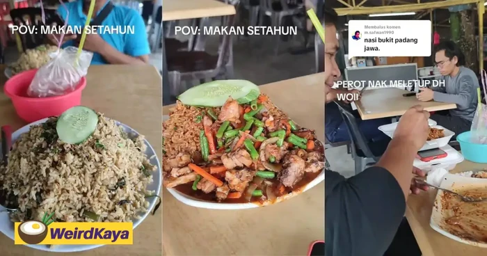 Pesan Nasi Goreng Rp 30 Ribu, Pembeli Kaget Porsinya Segunung