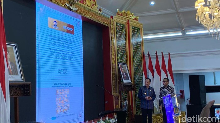 Penyerahan Dipa Kementerian keuangan ke Pemprov Sumsel
