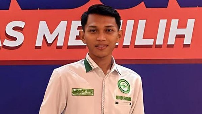 Presidium Nasional Badan Eksekutif Mahasiswa Perguruan Tinggi Nahdlatul Ulama (BEM PTNU) Achmad Bahaur Rifqi
