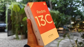 Kotak Redmi 13C membawa nuansa baru. Foto: Adi Fida Rahman/detikINET