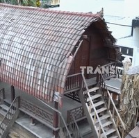 Di sinilah Ki Joko Bodo tidur. Ayda mengatakan, kamar tersebut terpisah dari rumah karena ayahnya memiliki sifat seorang introvert. (Foto: YouTube/Trans7 Official)