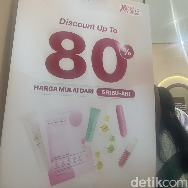 Foto: 13 Diskon Menarik di Jakarta X Beauty 2023, Harga Mulai dari Rp 2 Ribu