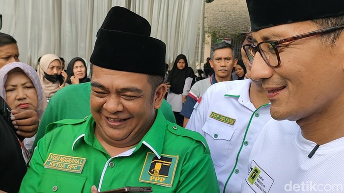 Sandiaga Uno dan Yudi Nugraha