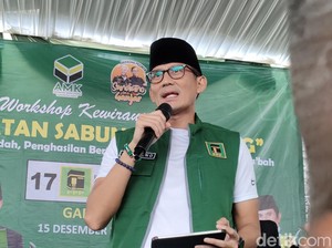 Sandiaga Akui Ada Penurunan Suara PPP: Ada yang Hilang