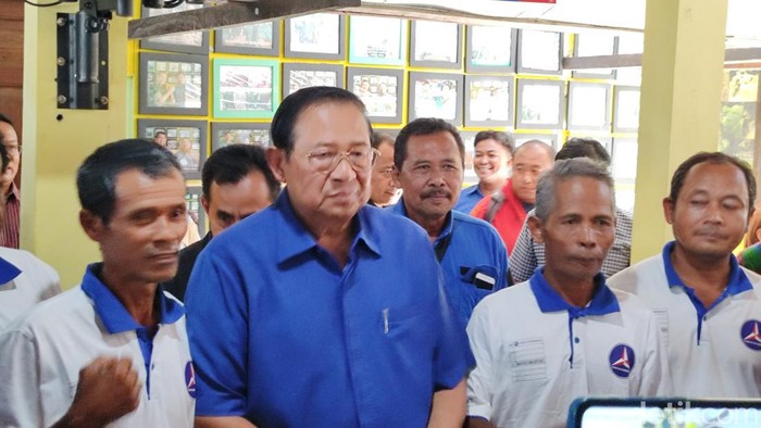 SBY saat berkunjung ke Gunungkidul