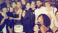 Tylor Swift menggelar pesta ulang tahun ke-34 nya bersama rekan-rekan selebritas dan sahabatnya. Dok. Instagram