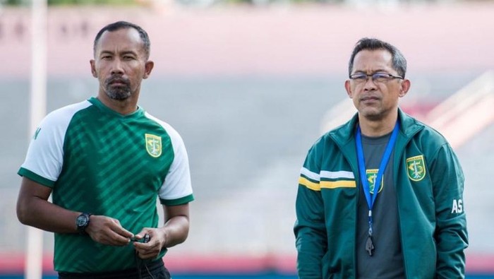Uston Nawawi dan Aji Santoso