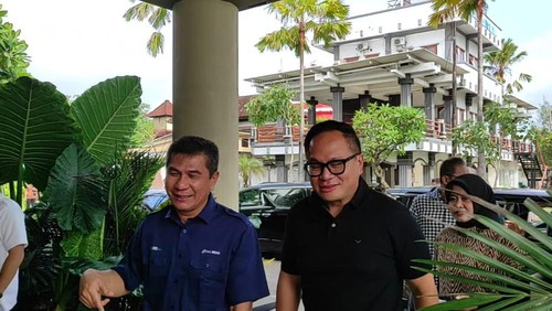 Wakil Menteri BUMN Kartika Wirjoatmodjo di Denpasar, Bali, Jumat (15/12/2023).