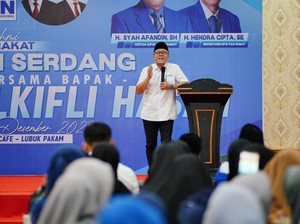 Di Depan Ibu-ibu Deli Serdang, Zulhas Cerita Perjuangan RI Bela Palestina