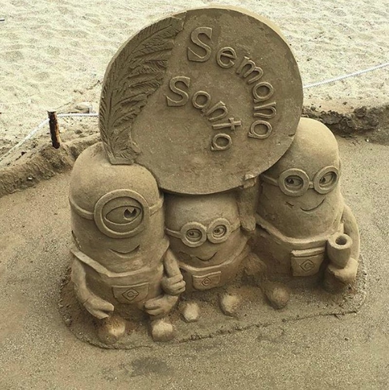 Cuma Modal Pasir Bisa Bikin Karya Seni Super Keren