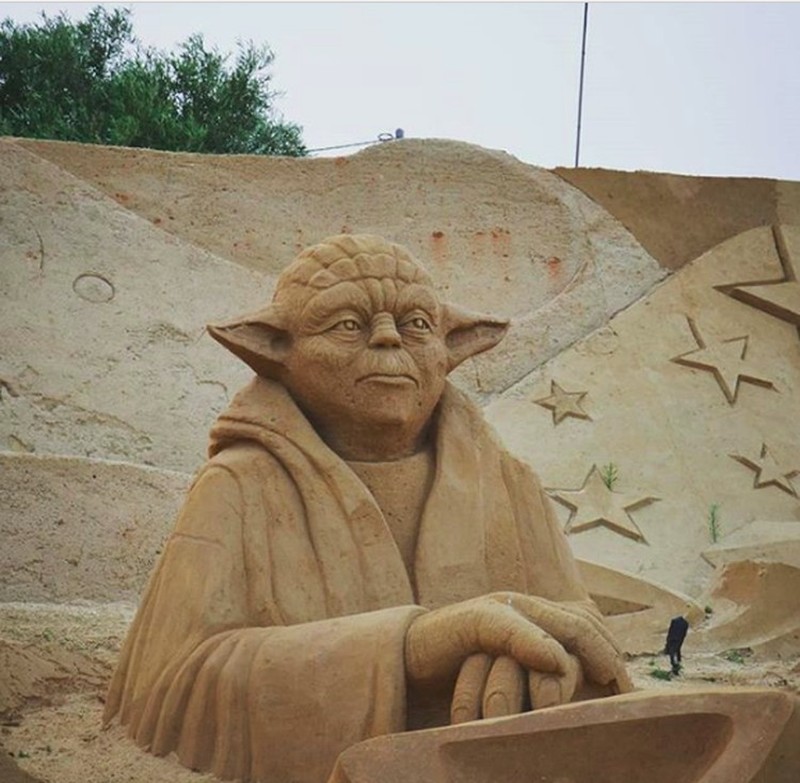 Cuma Modal Pasir Bisa Bikin Karya Seni Super Keren