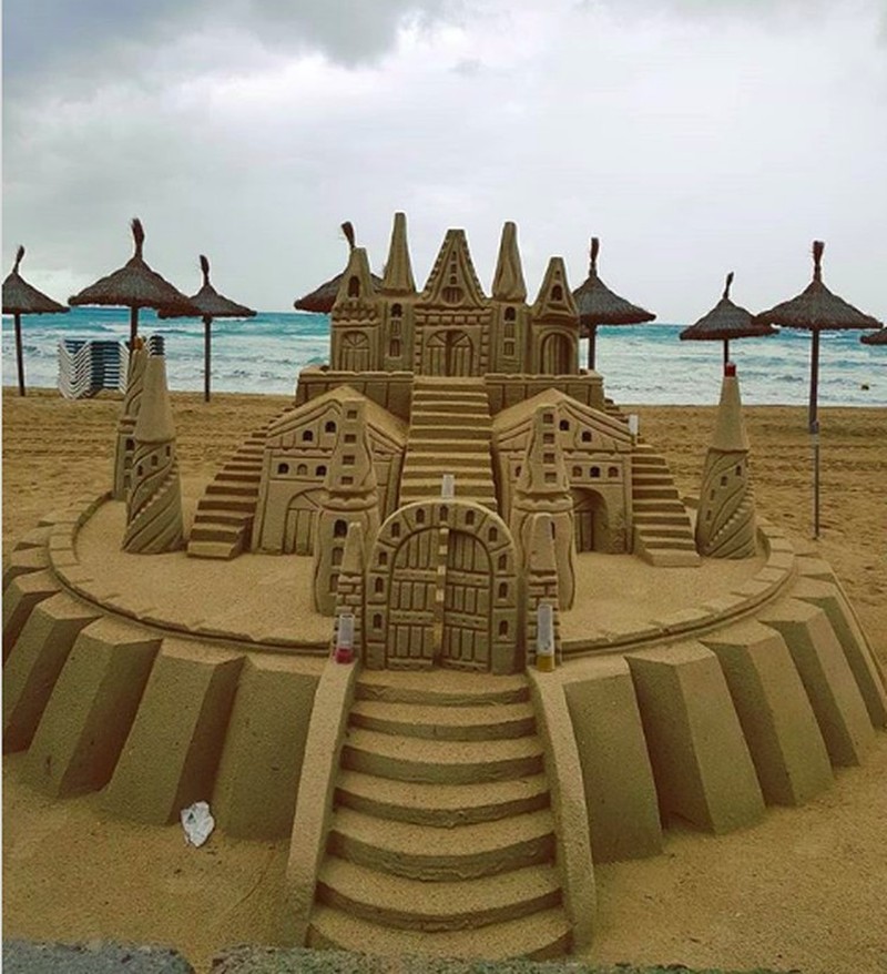 Cuma Modal Pasir Bisa Bikin Karya Seni Super Keren