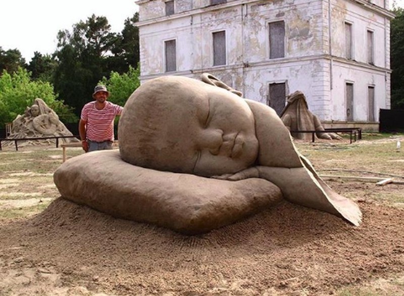 Cuma Modal Pasir Bisa Bikin Karya Seni Super Keren