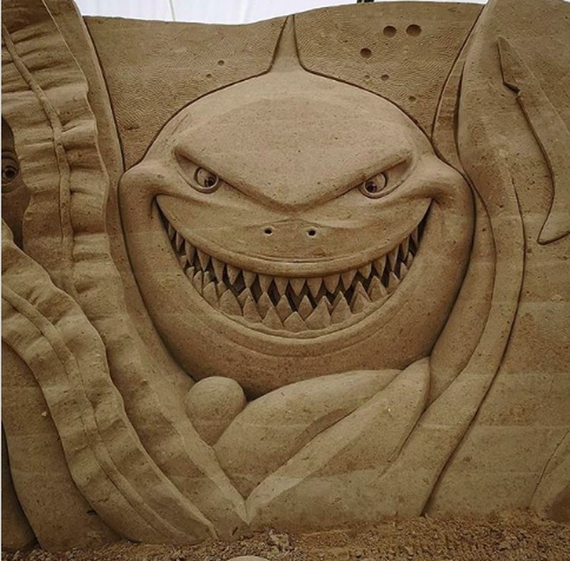 Cuma Modal Pasir Bisa Bikin Karya Seni Super Keren