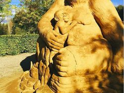 Cuma Modal Pasir Bisa Bikin Karya Seni Super Keren