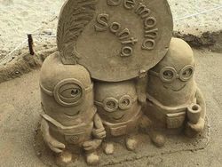 Cuma Modal Pasir Bisa Bikin Karya Seni Super Keren