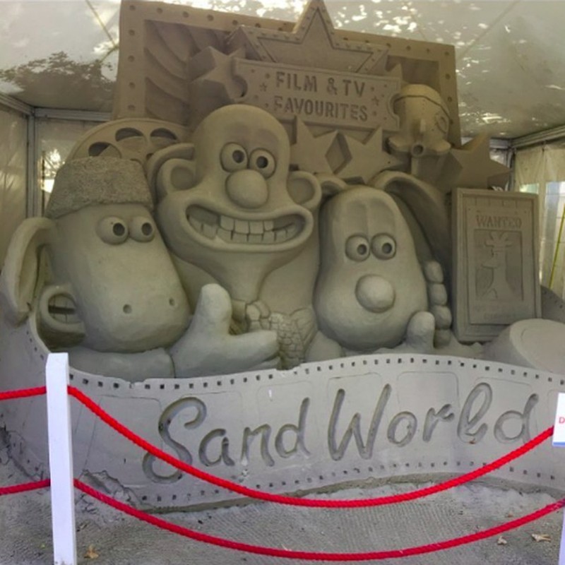 Cuma Modal Pasir Bisa Bikin Karya Seni Super Keren