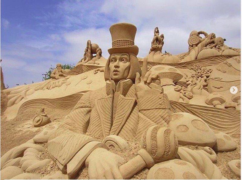 Cuma Modal Pasir Bisa Bikin Karya Seni Super Keren