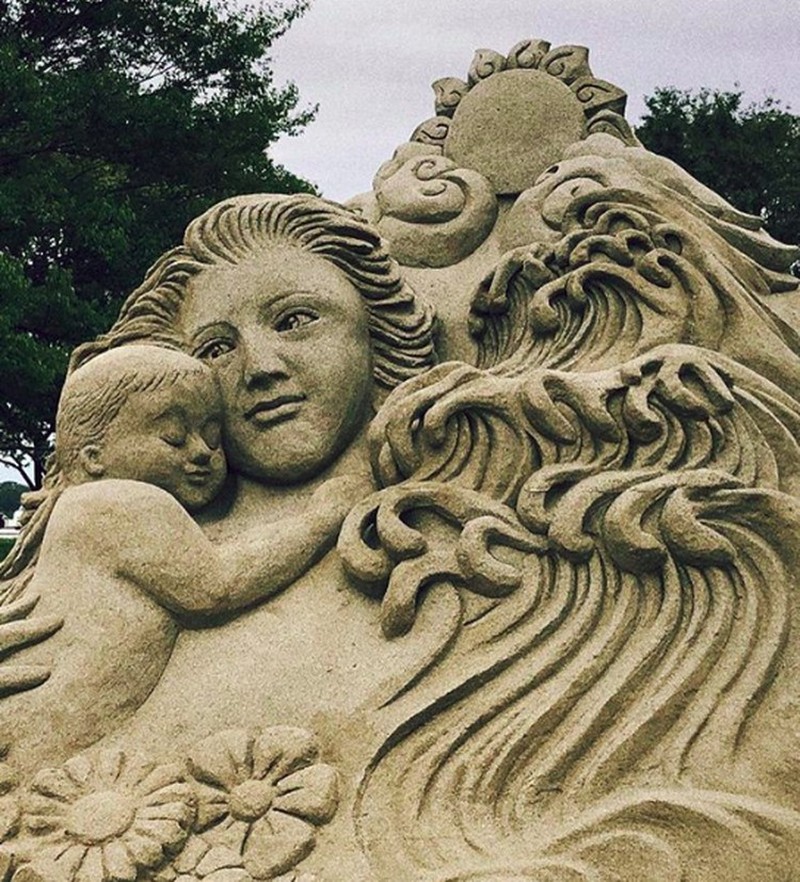 Cuma Modal Pasir Bisa Bikin Karya Seni Super Keren