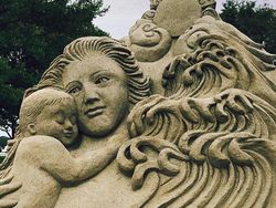 Cuma Modal Pasir Bisa Bikin Karya Seni Super Keren