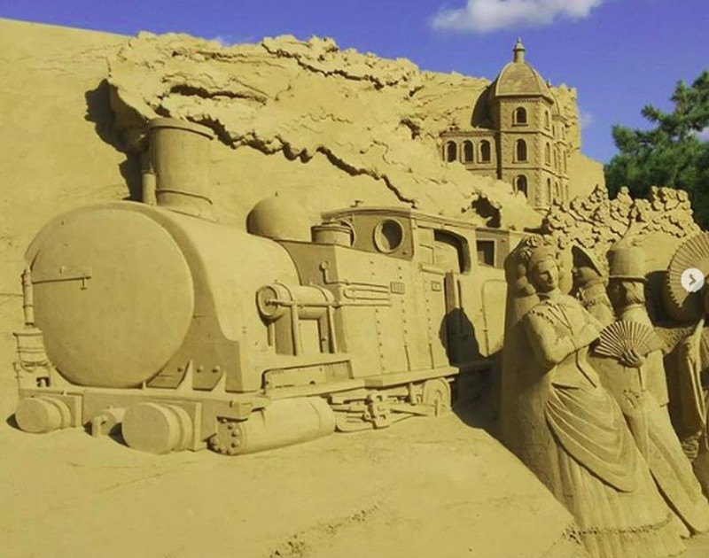 Cuma Modal Pasir Bisa Bikin Karya Seni Super Keren