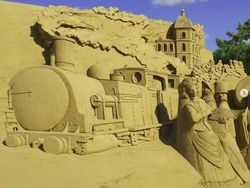 Cuma Modal Pasir Bisa Bikin Karya Seni Super Keren