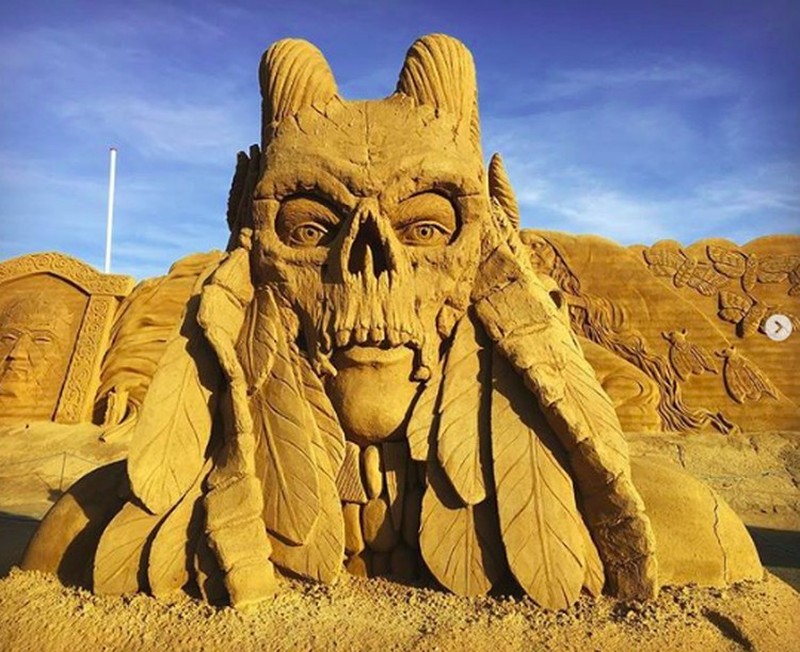 Cuma Modal Pasir Bisa Bikin Karya Seni Super Keren