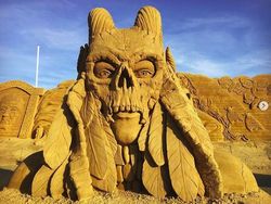 Cuma Modal Pasir Bisa Bikin Karya Seni Super Keren