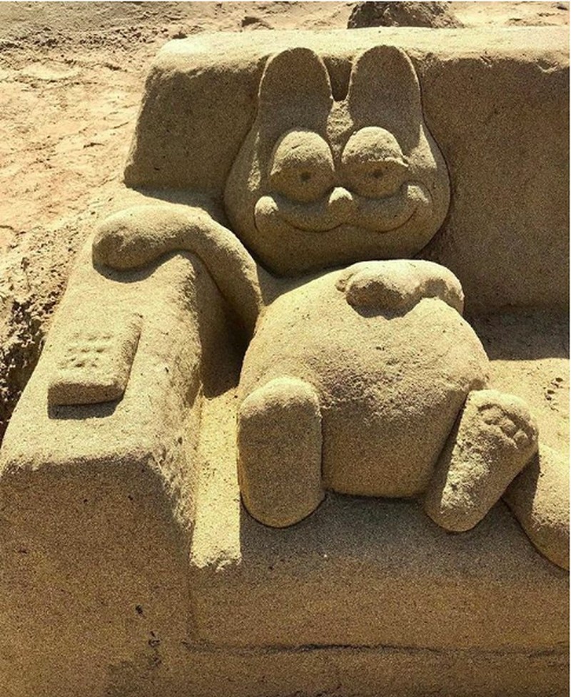 Cuma Modal Pasir Bisa Bikin Karya Seni Super Keren