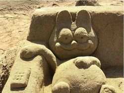 Cuma Modal Pasir Bisa Bikin Karya Seni Super Keren