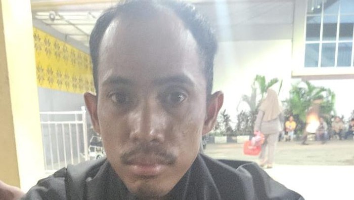 Dani, tersangka pembunuhan Farid di Palembang.