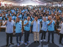 Hadiri HUT ke-2 MDS Coop, Prabowo Didukung Jadi Presiden