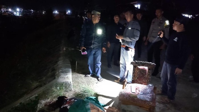 Lokasi TKP Pria ditembak di Lampung Timur