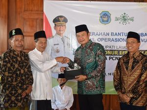 Pemkab Lamongan Serahkan Satu Unit Mobil Operasional untuk PCNU Babat