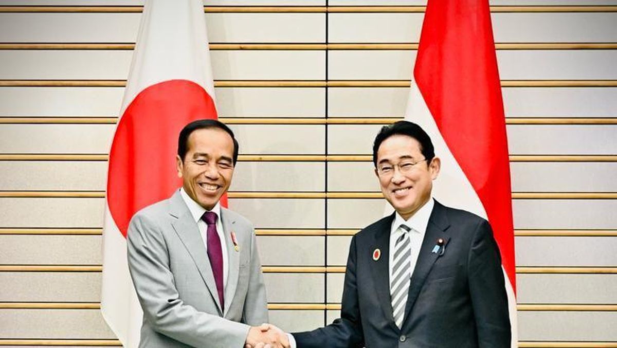 Jokowi dan PM Jepang Bahas Pembangunan MRT Jakarta hingga Palestina