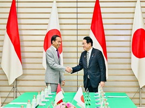 Di Depan PM Jepang, Jokowi Bahas Pembangunan MRT Balaraja-Cikarang