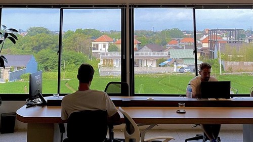 PUCO Rooftop, salah satu tempat co-working space.