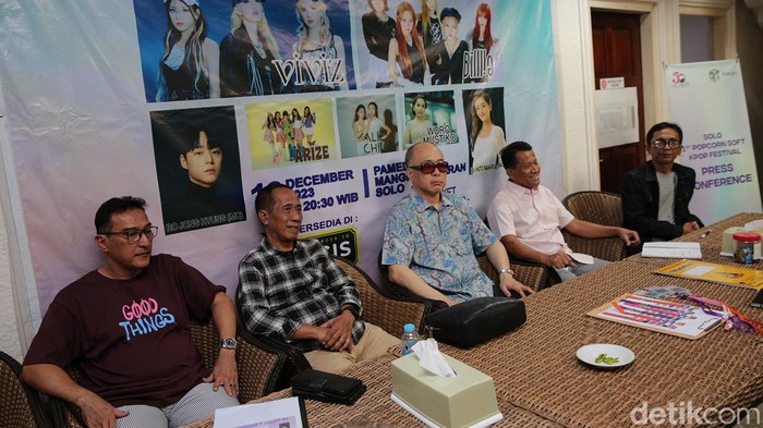 Konser musik bertajuk 'Solo 1st Popcorn Soft K-pop Concert Project' batal digelar di Puro Mangkunegaran, Solo pada hari ini, Sabtu (16/12/2023).